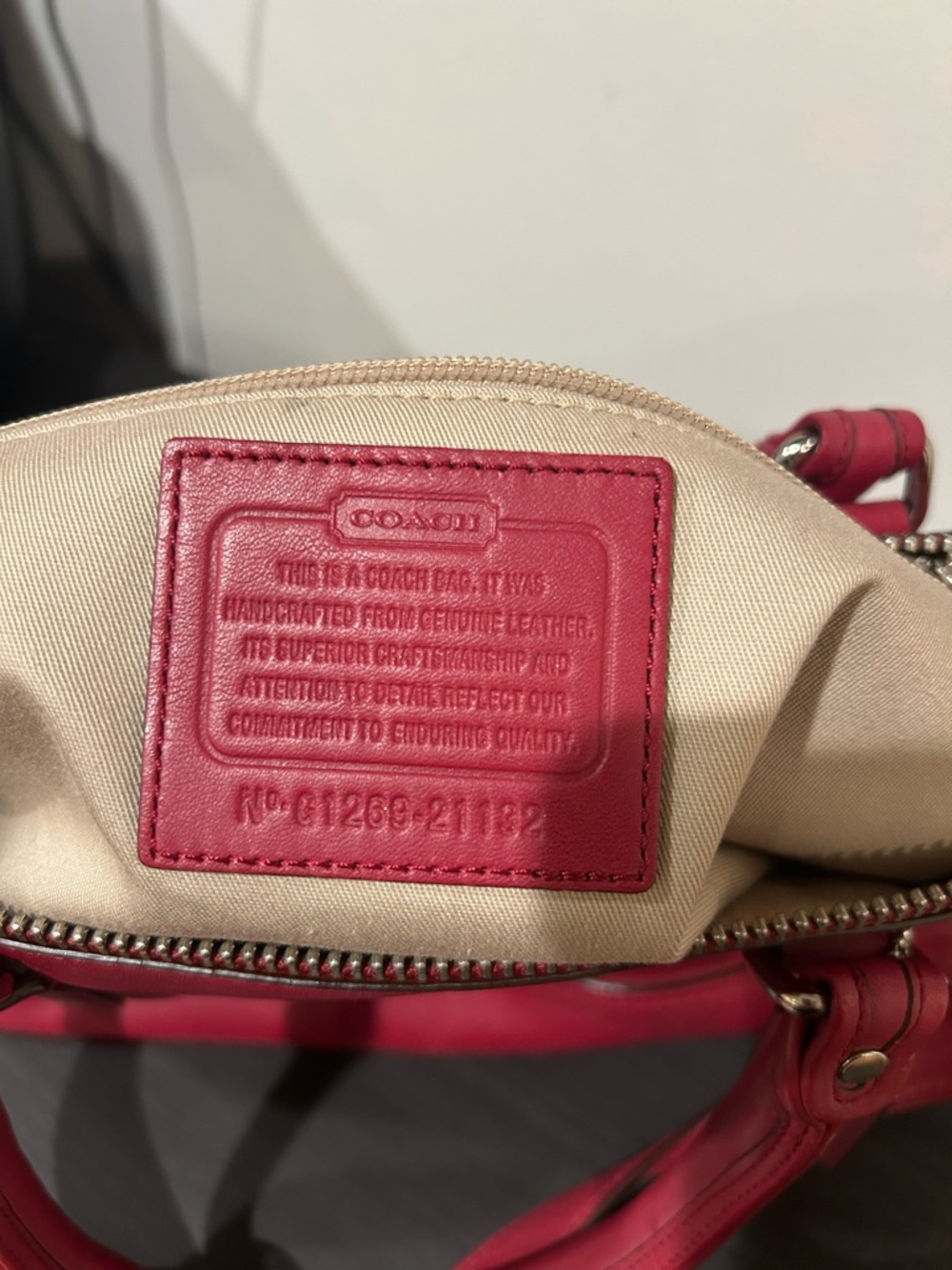 Coach Molly East West Satchel EUC - Picture 6 of 12